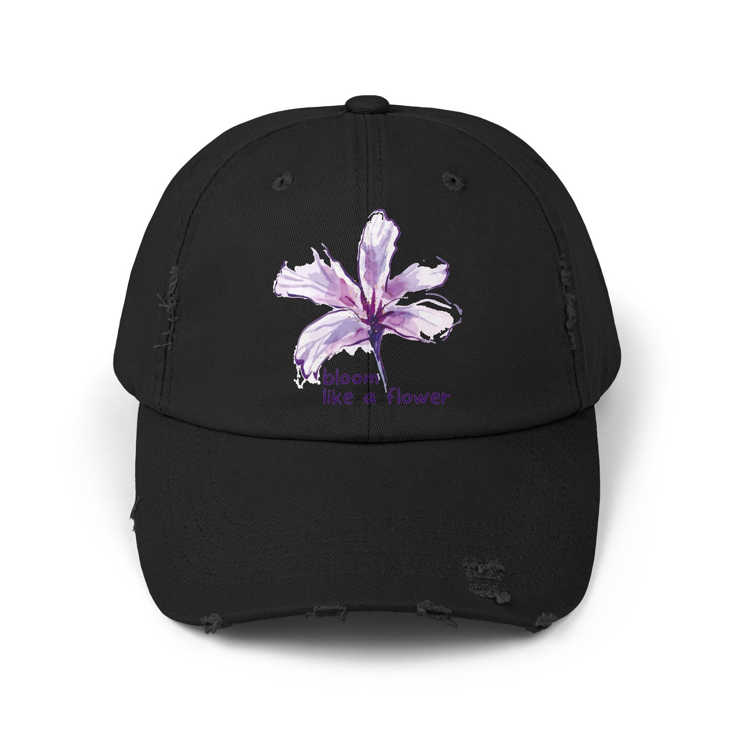 INSPIRED GARDEN Unisex Distressed Cap - Inspired Fashion Accessory