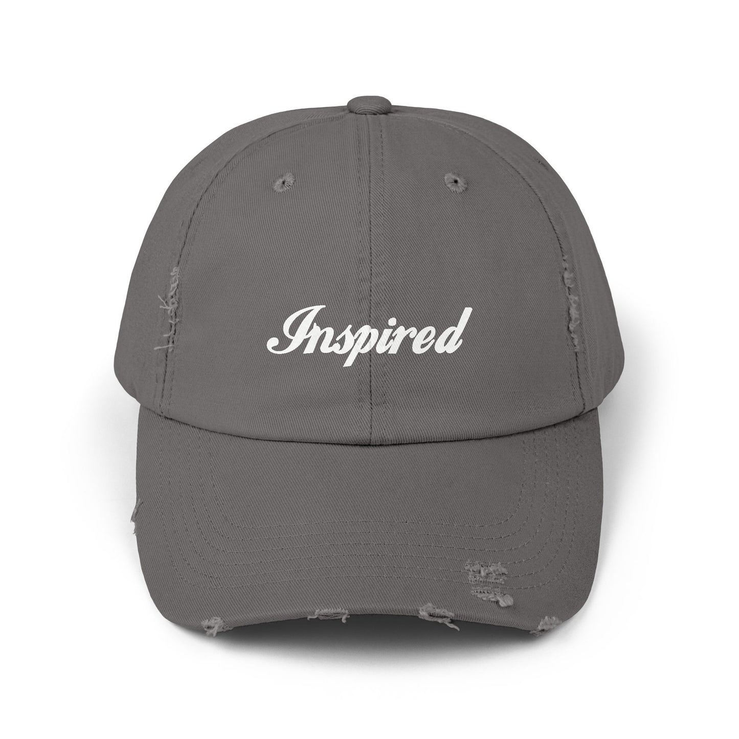 INSPIRED Unisex Distressed Cap - Inspired Fashion Accessory