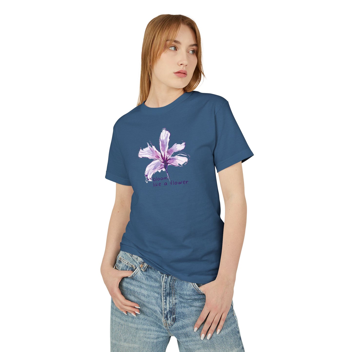 INSPIRED GARDEN Garment-Dyed Heavyweight Cotton Tee UNISEX