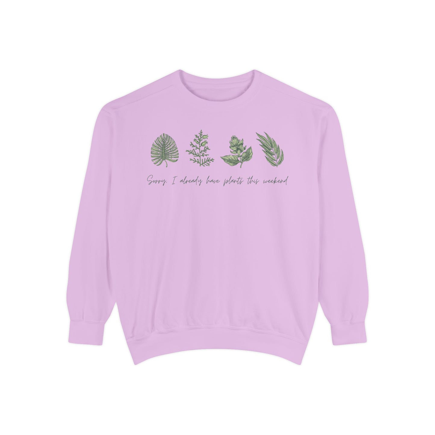 INSPIRED GARDEN P Unisex Dyed Sweatshirt
