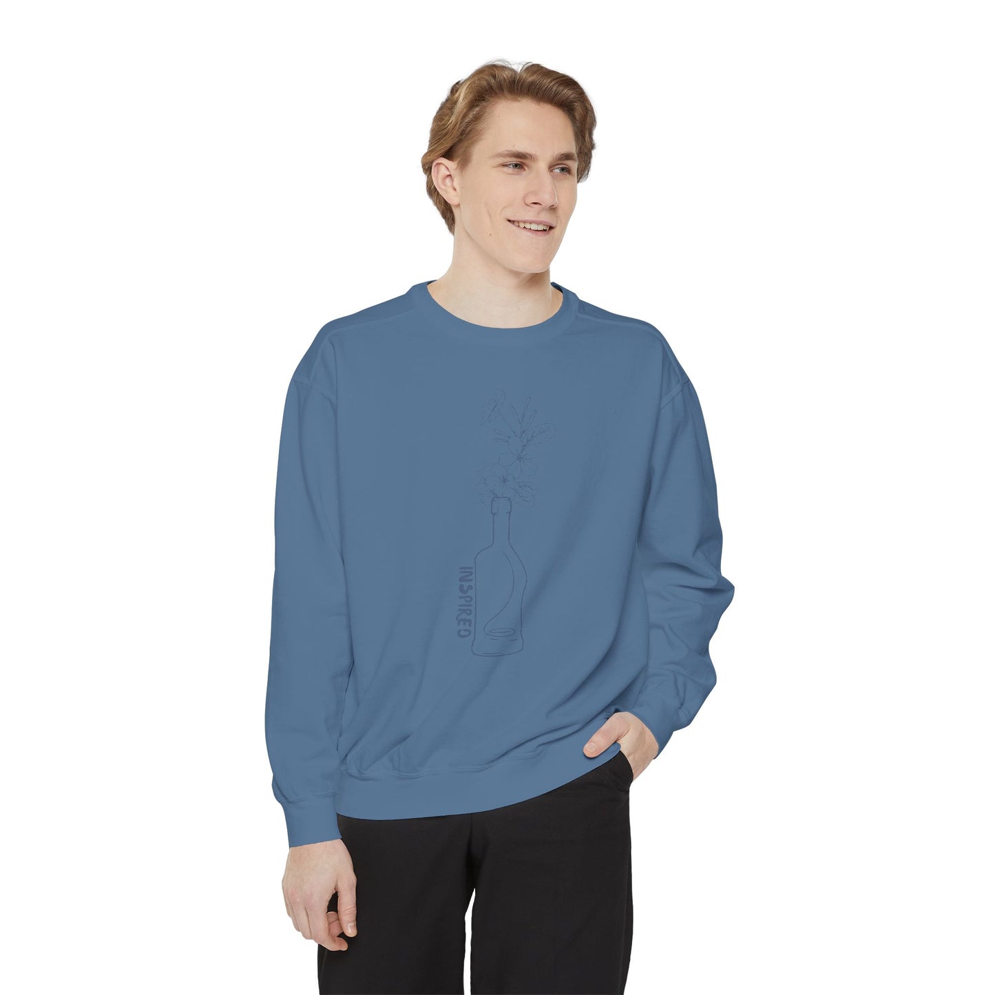 INSPIRED GARDEN V Unisex Dyed Sweatshirt