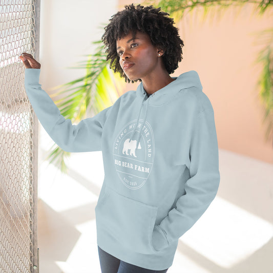 BIG BEAR FARM w Fleece Hoodie UNISEX
