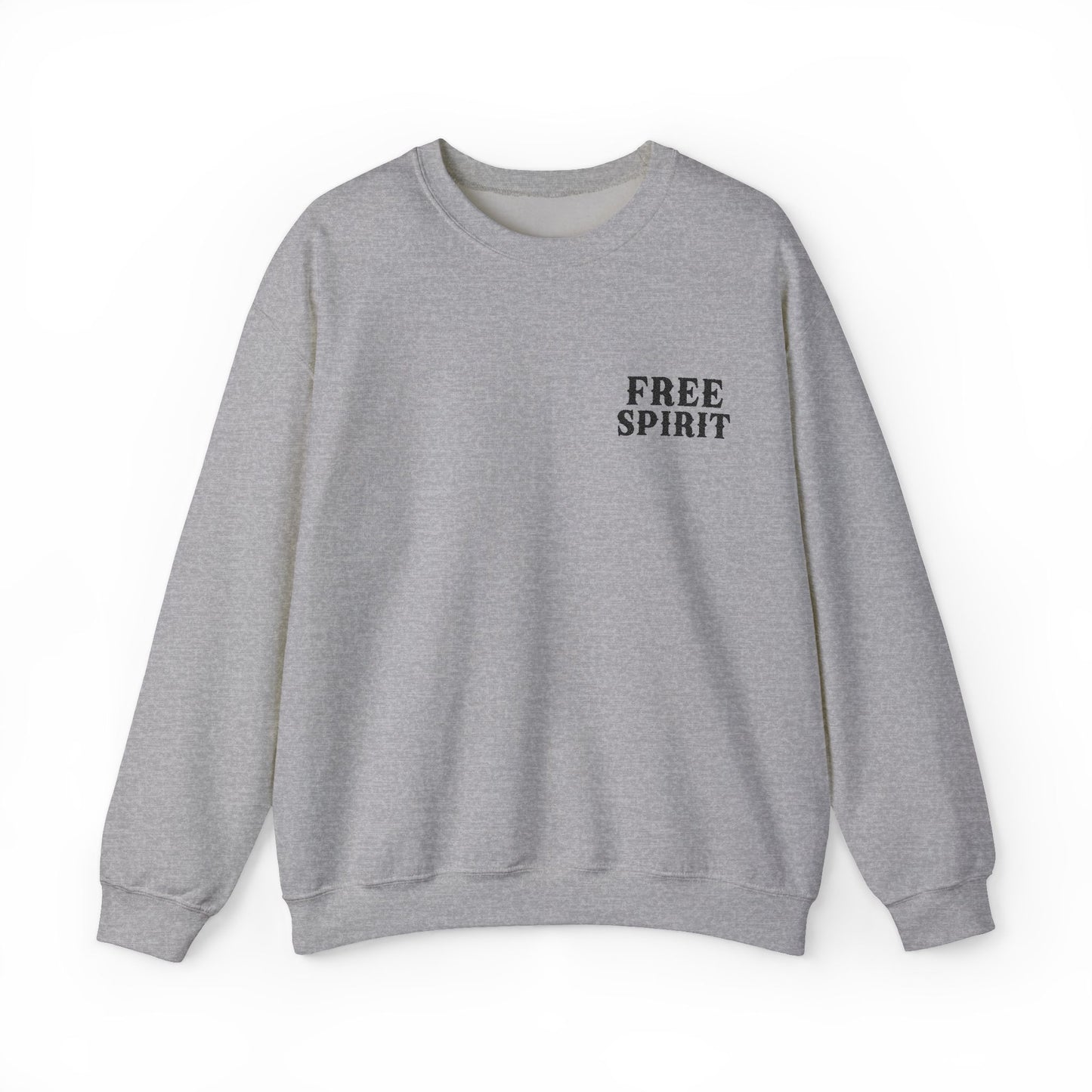 FREE SPIRIT EMBROIDERED Unisex Heavy Blend™ Crewneck Sweatshirt