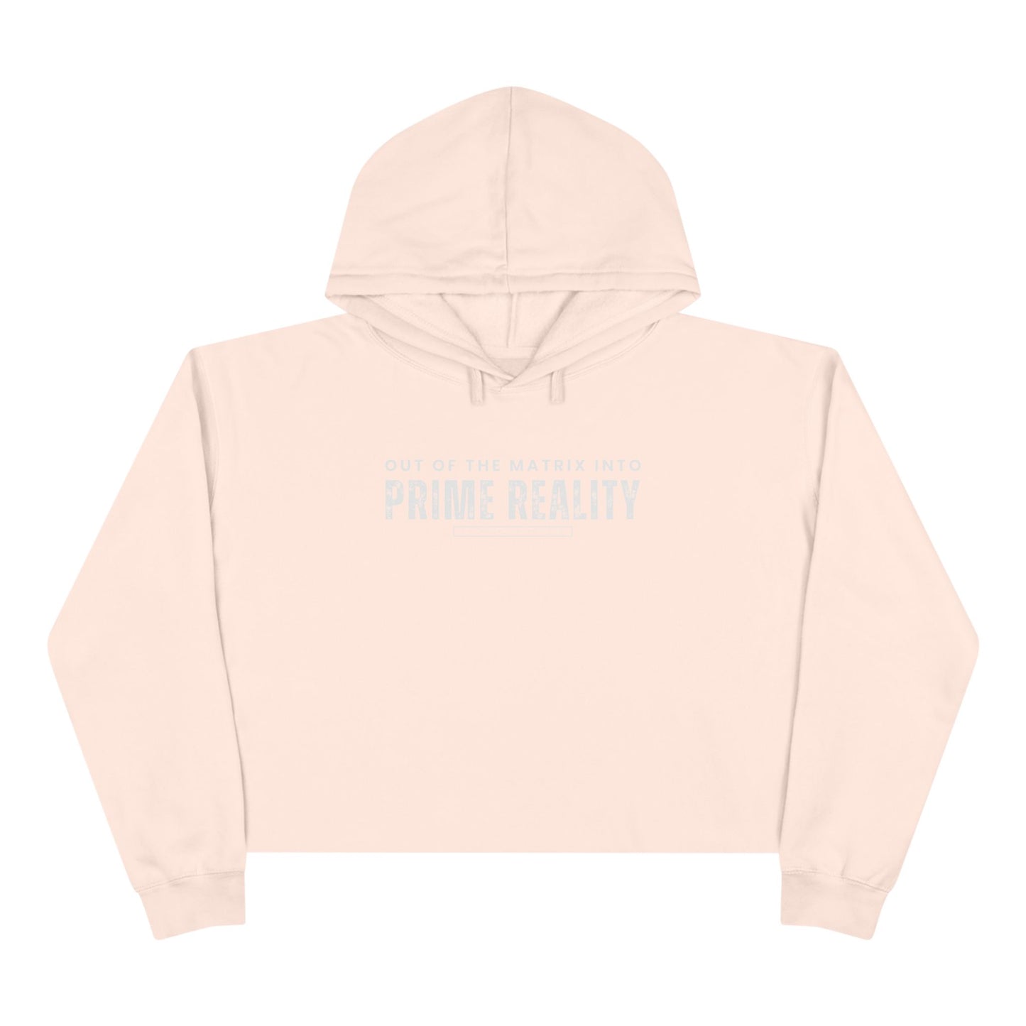PRIME REALITY Crop Hoodie