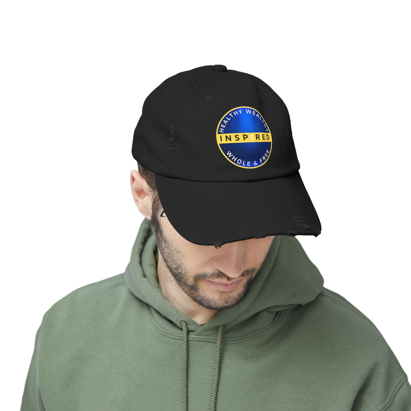 INSPIRED HWWF Unisex Distressed Cap