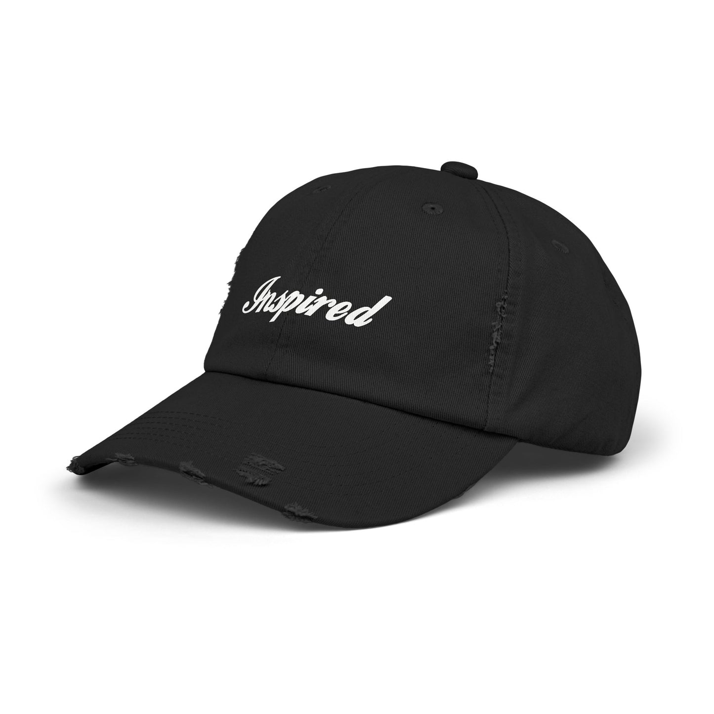 INSPIRED Unisex Distressed Cap - Inspired Fashion Accessory
