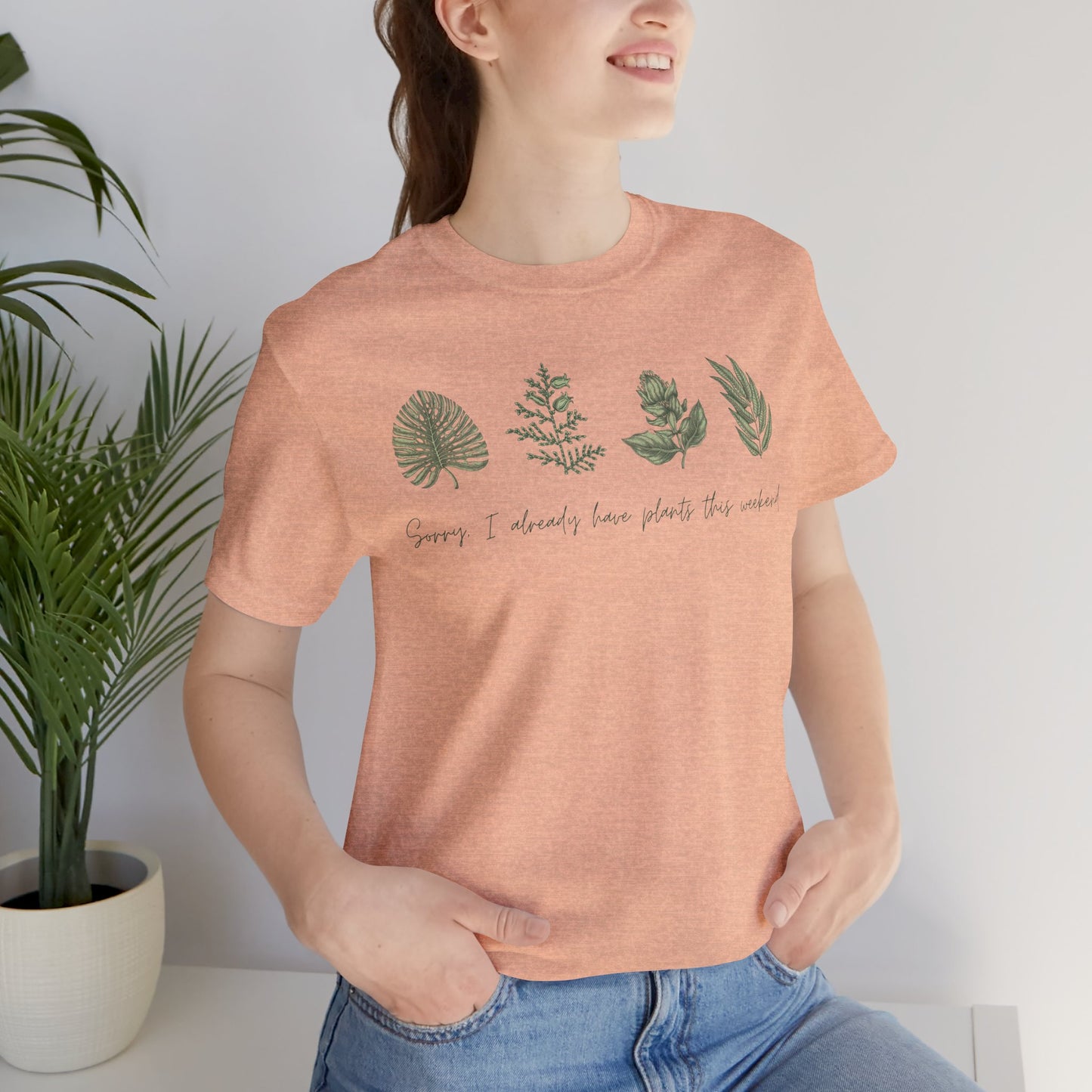 INSPIRED GARDEN P Unisex Jersey Short Sleeve Tee