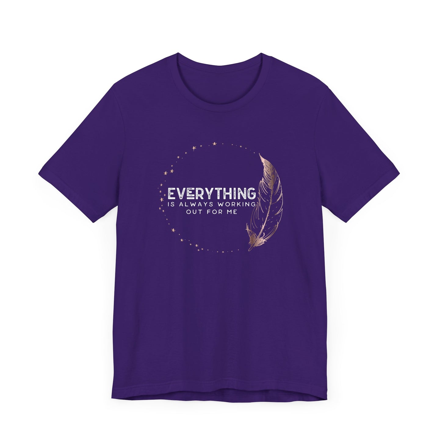 INSPIRED Everything is always ... Jersey Short Sleeve Tee