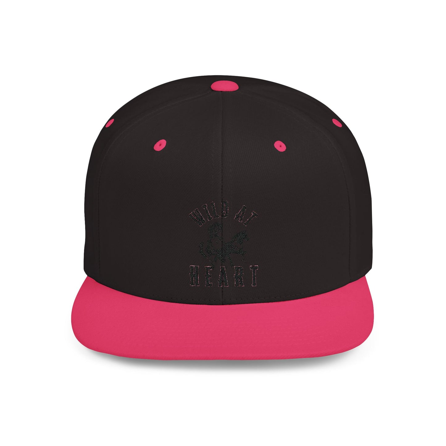 WILD AT HEART Flat Bill Snapback