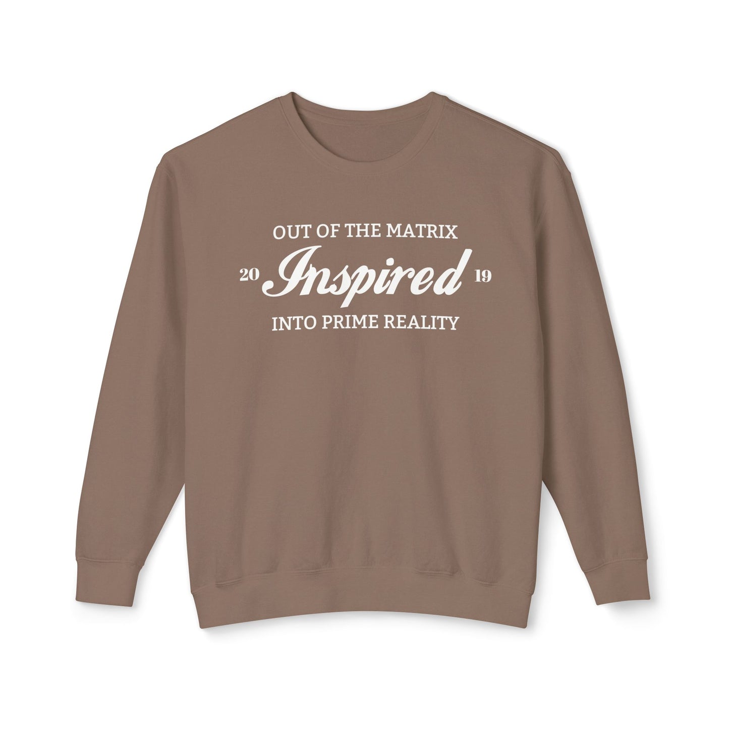 INSPIRED PRIME REALITY Unisex Lightweight Crewneck Sweatshirt W