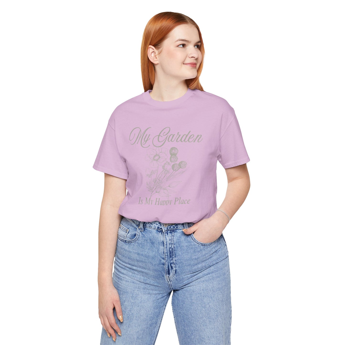 INSPIRED GARDEN M Unisex Jersey Short Sleeve Tee