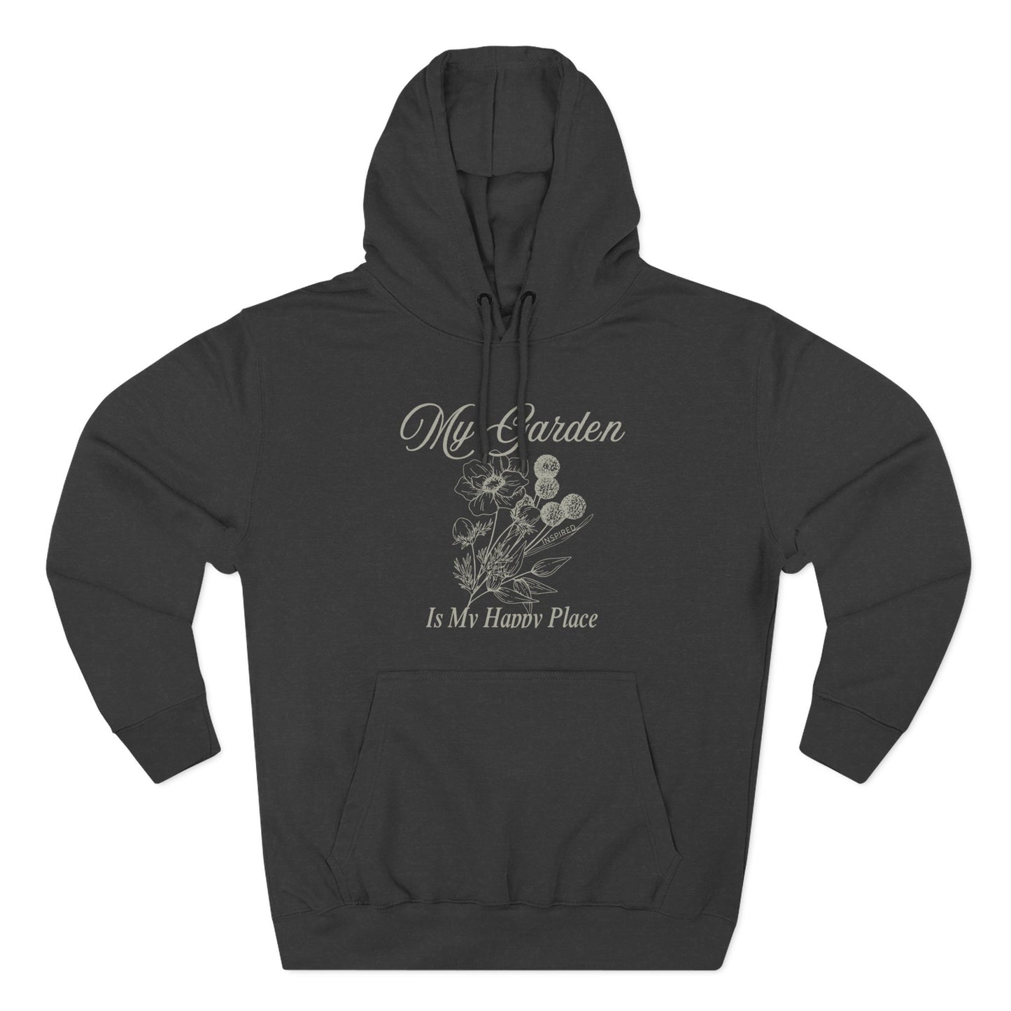 INSPIRED GARDEN M Fleece Hoodie UNISEX