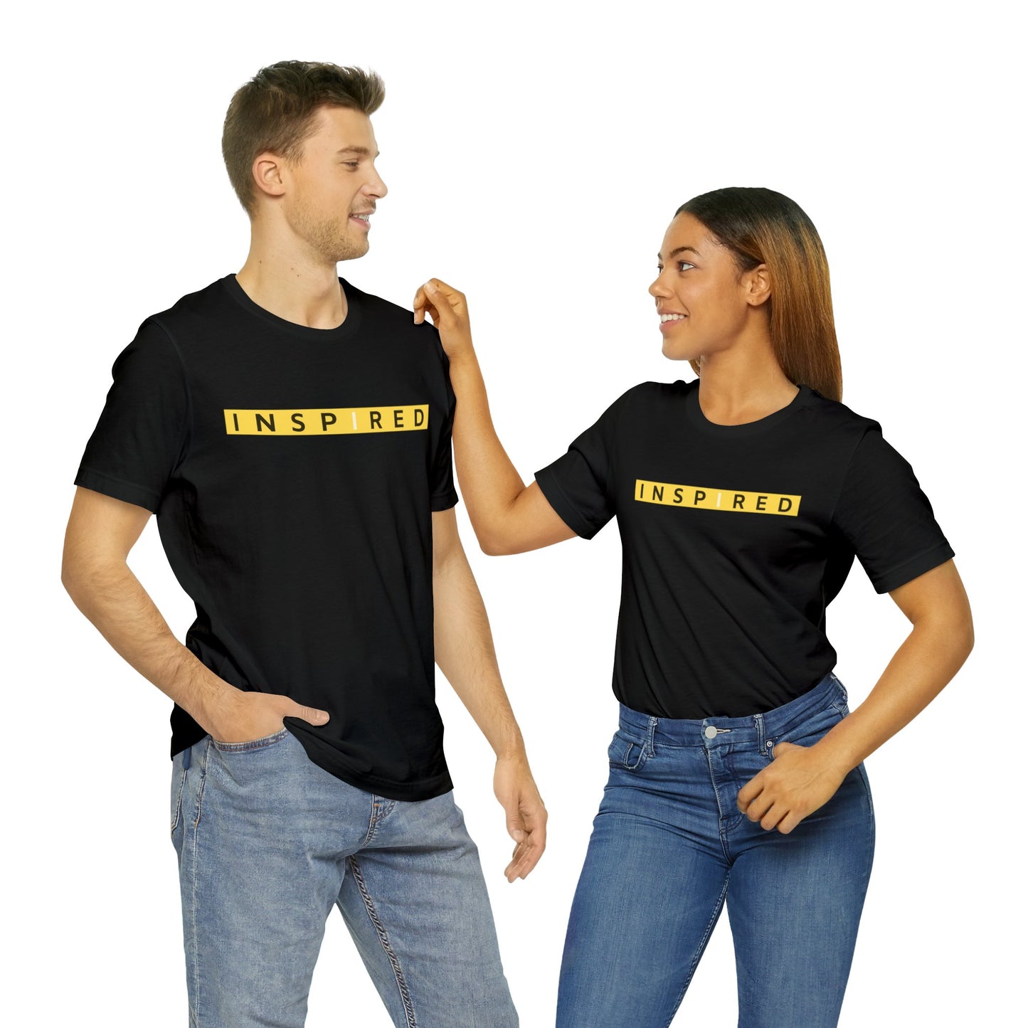 INSPIRED Women Jersey Short Sleeve Tee