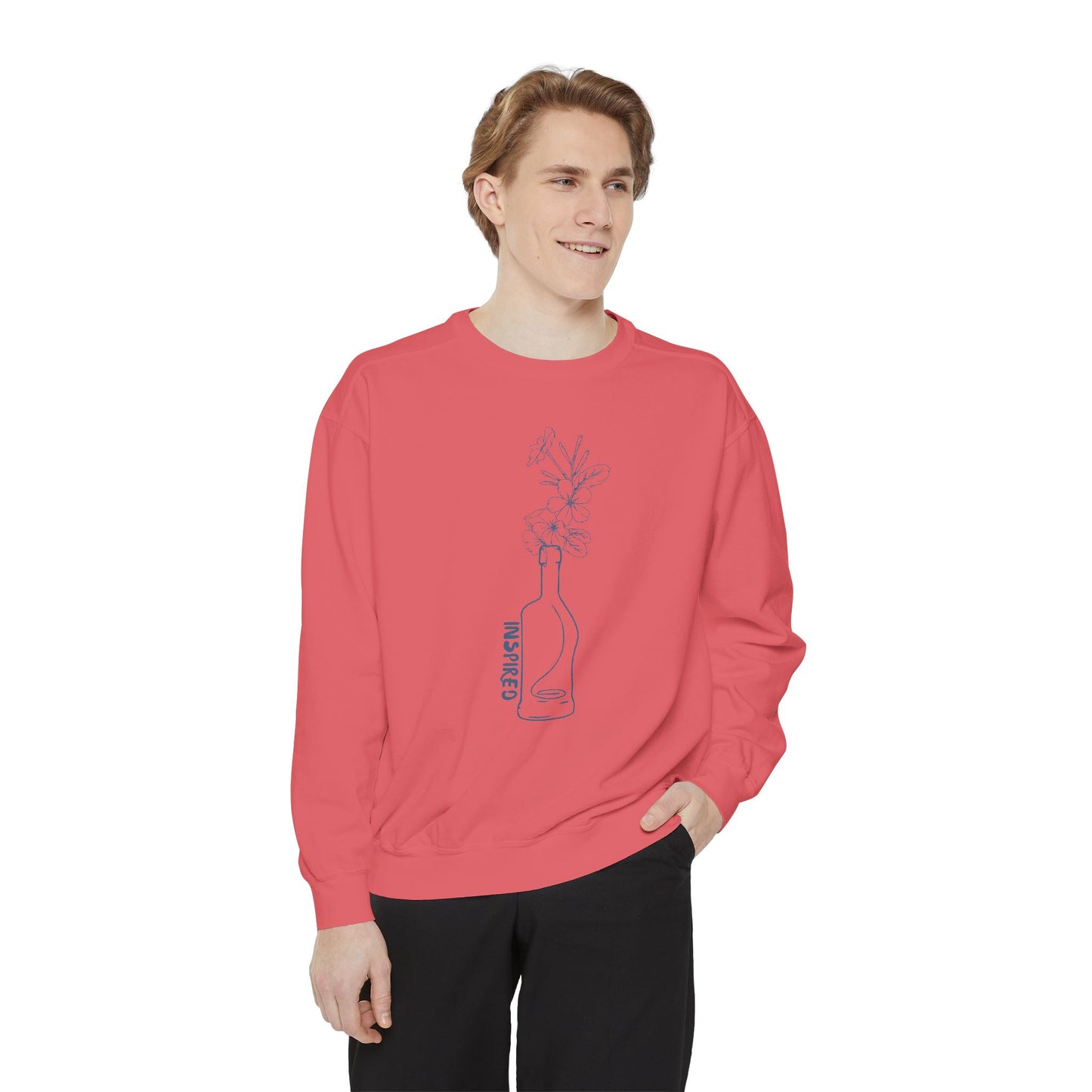 INSPIRED GARDEN V Unisex Dyed Sweatshirt