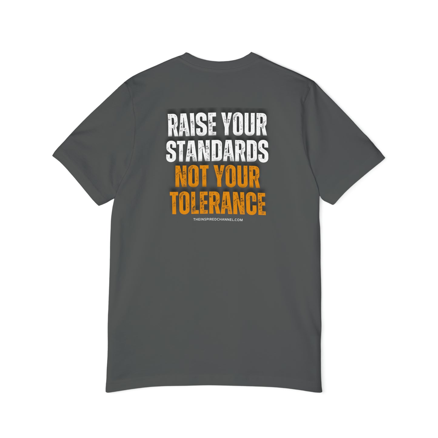 INSPIRED Men Raise Your Standards USA-Made Unisex Short-Sleeve Jersey T-Shirt