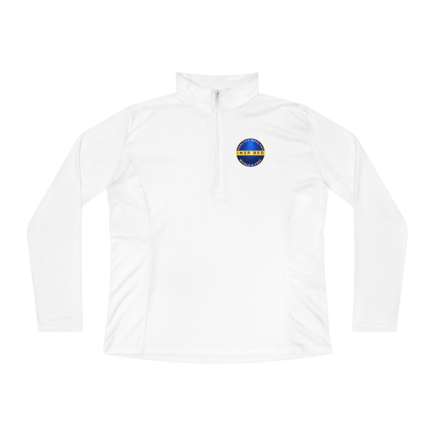INSPIRED HWWF Ladies Quarter-Zip Pullover