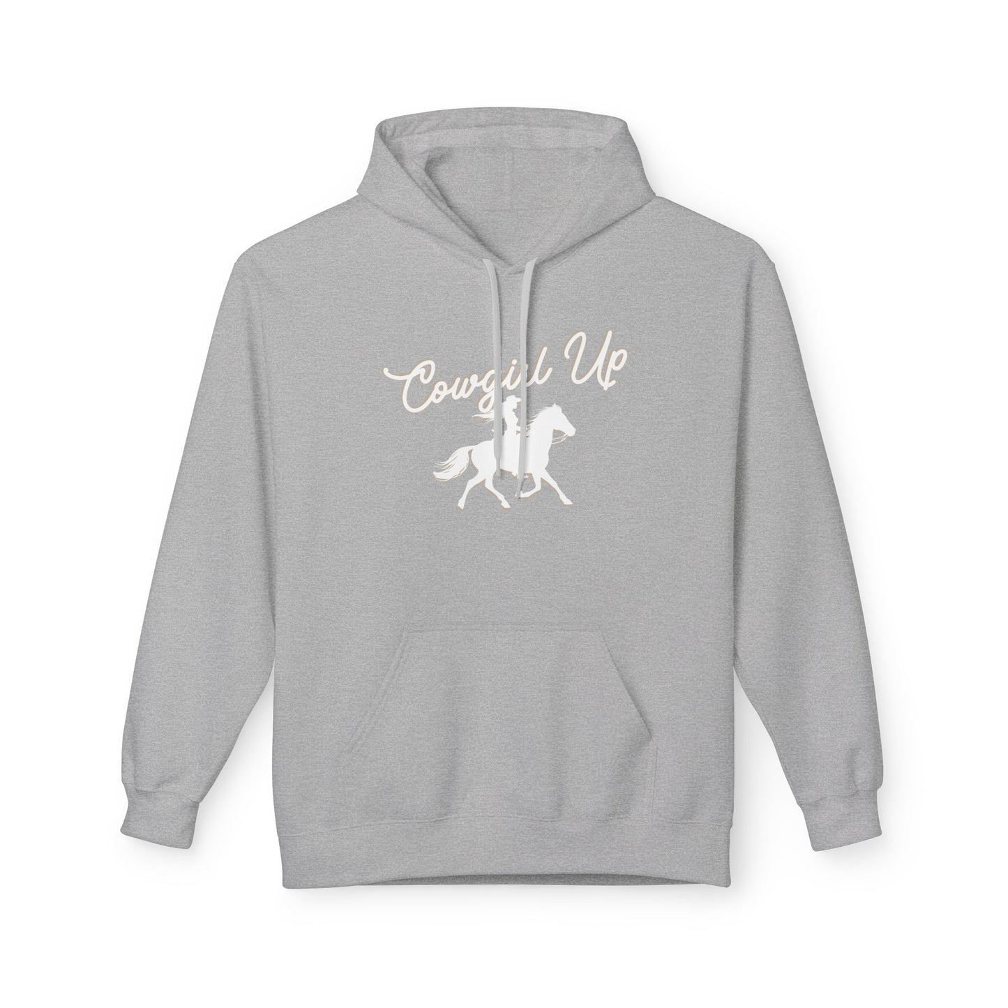 COWGIRL UP UNISEX Midweight Softstyle Fleece Hoodie