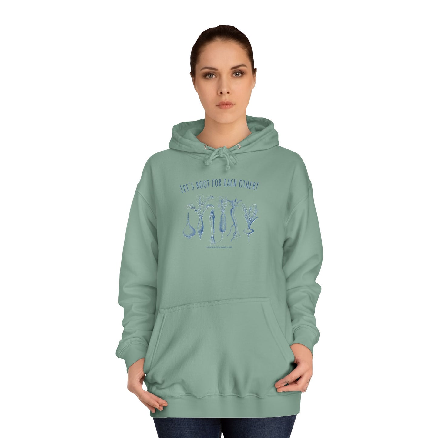 INSPIRED GARDEN L UNISEX College Hoodie
