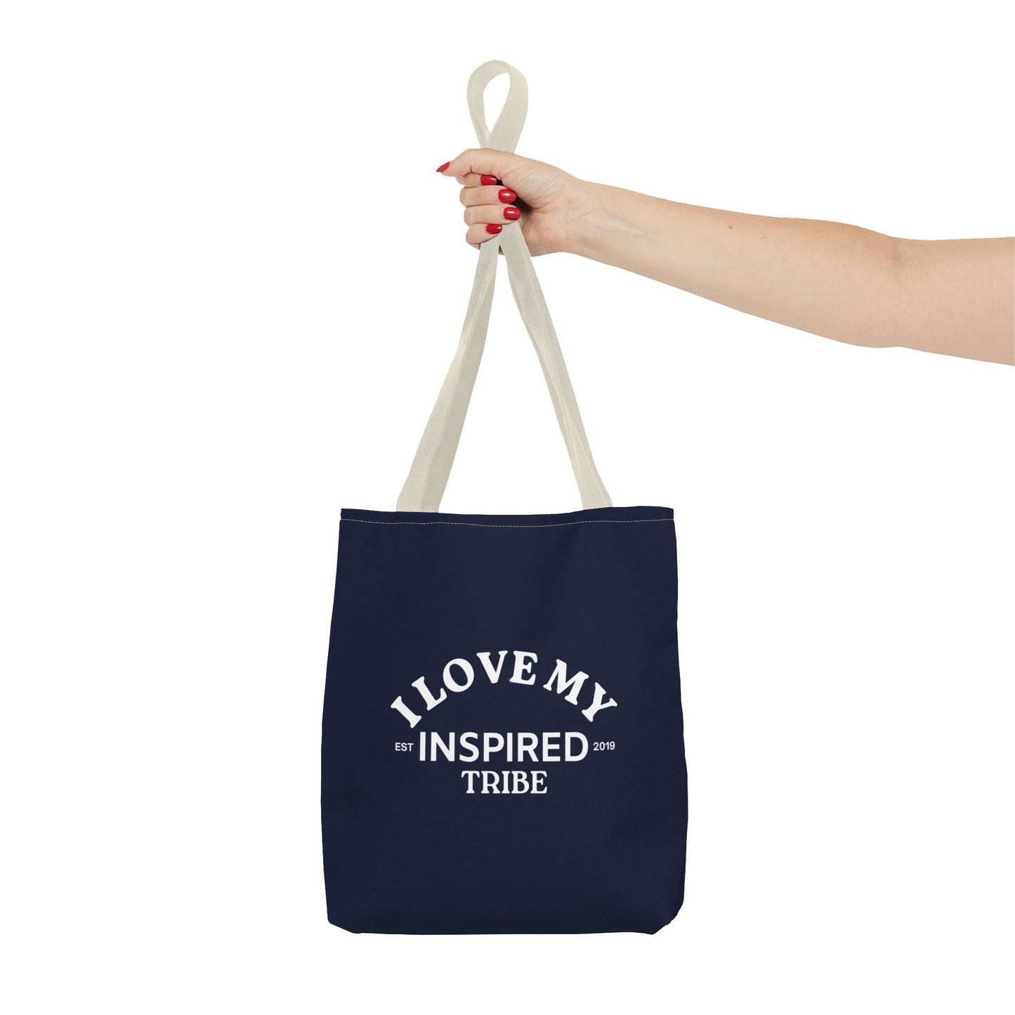 I LOVE MY INSPIRED TRIBE Tote Bag (AOP)
