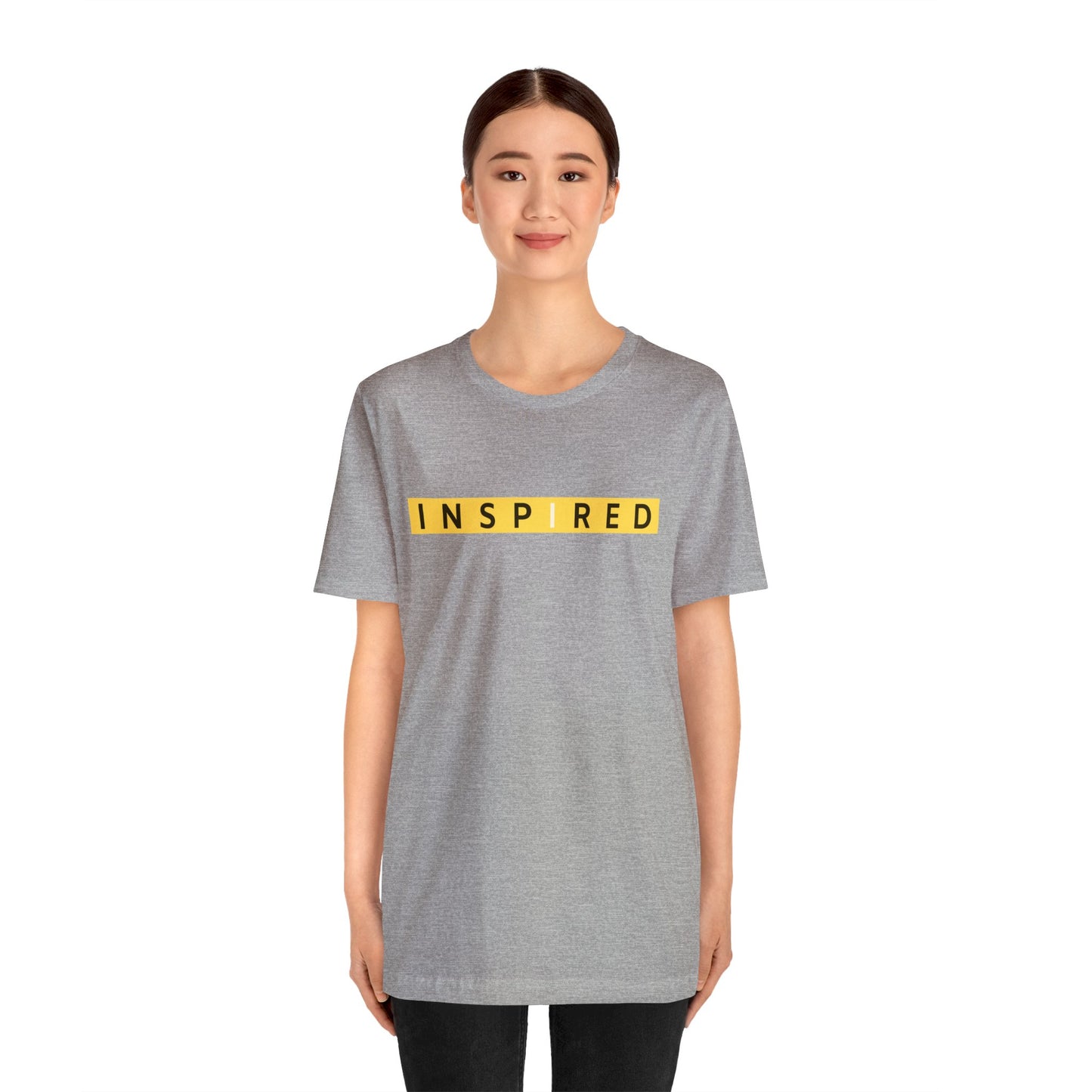 INSPIRED Women Jersey Short Sleeve Tee