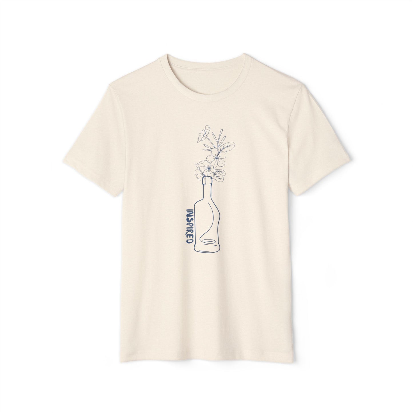 INSPIRED GARDEN V Unisex Recycled ORGANIC T-Shirt
