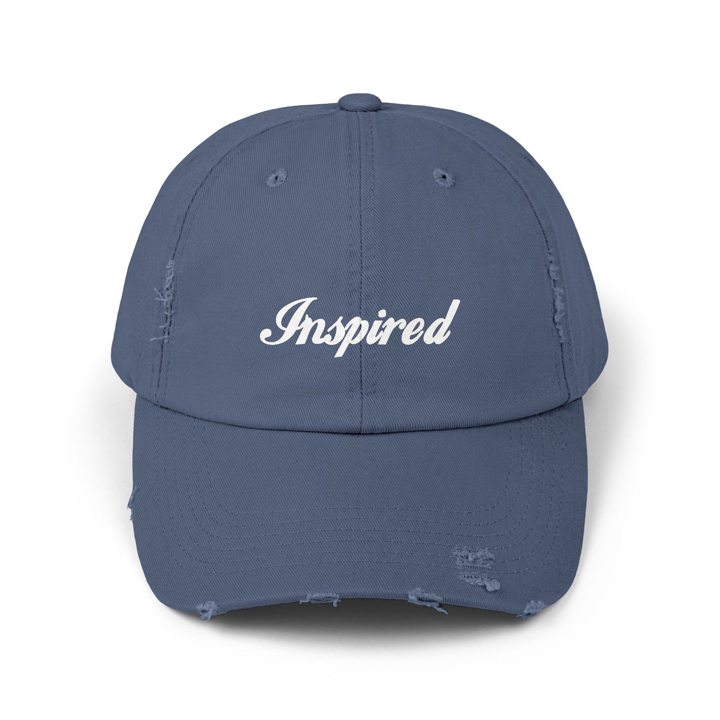 INSPIRED Unisex Distressed Cap - Inspired Fashion Accessory