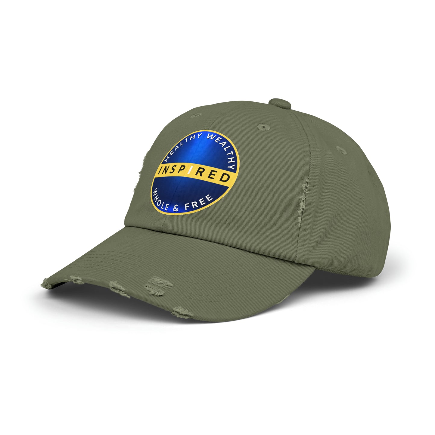 INSPIRED HWWF Unisex Distressed Cap