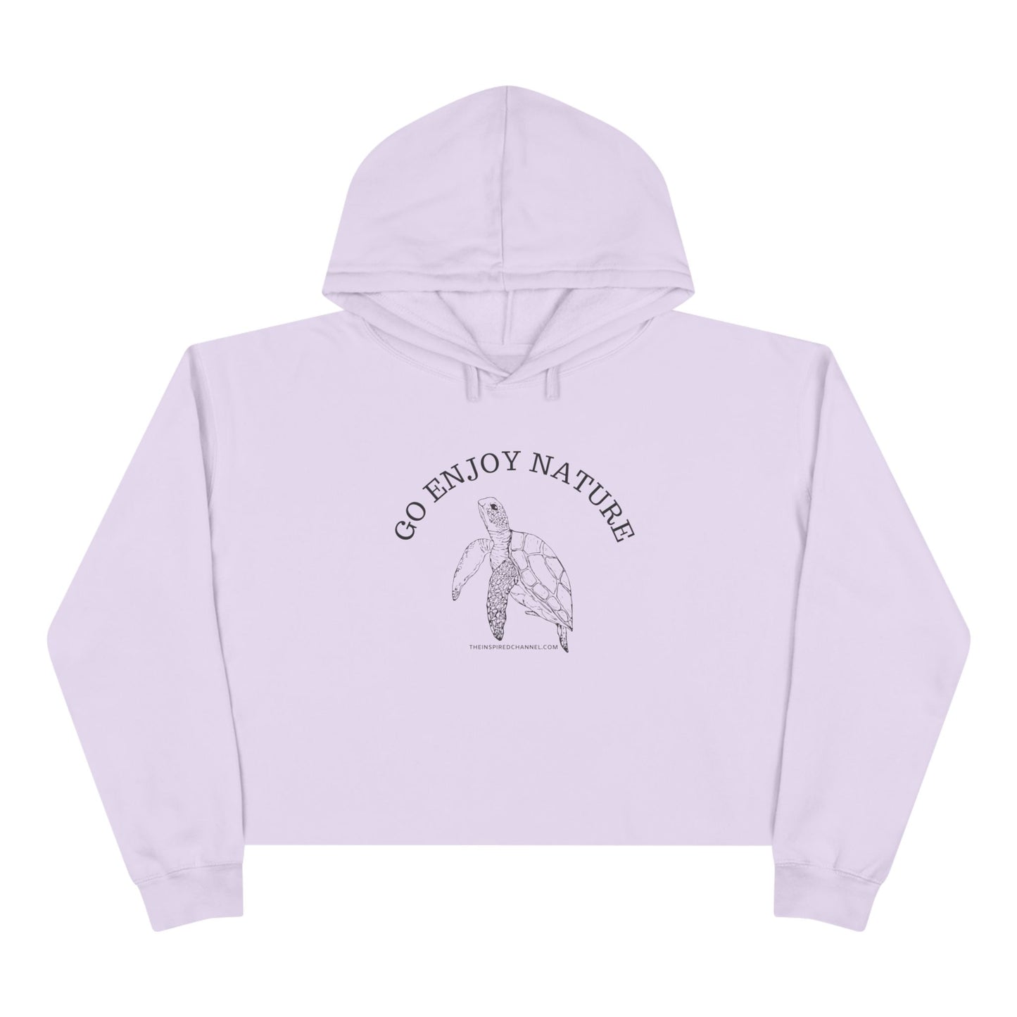 INSPIRED GARDEN Crop Hoodie