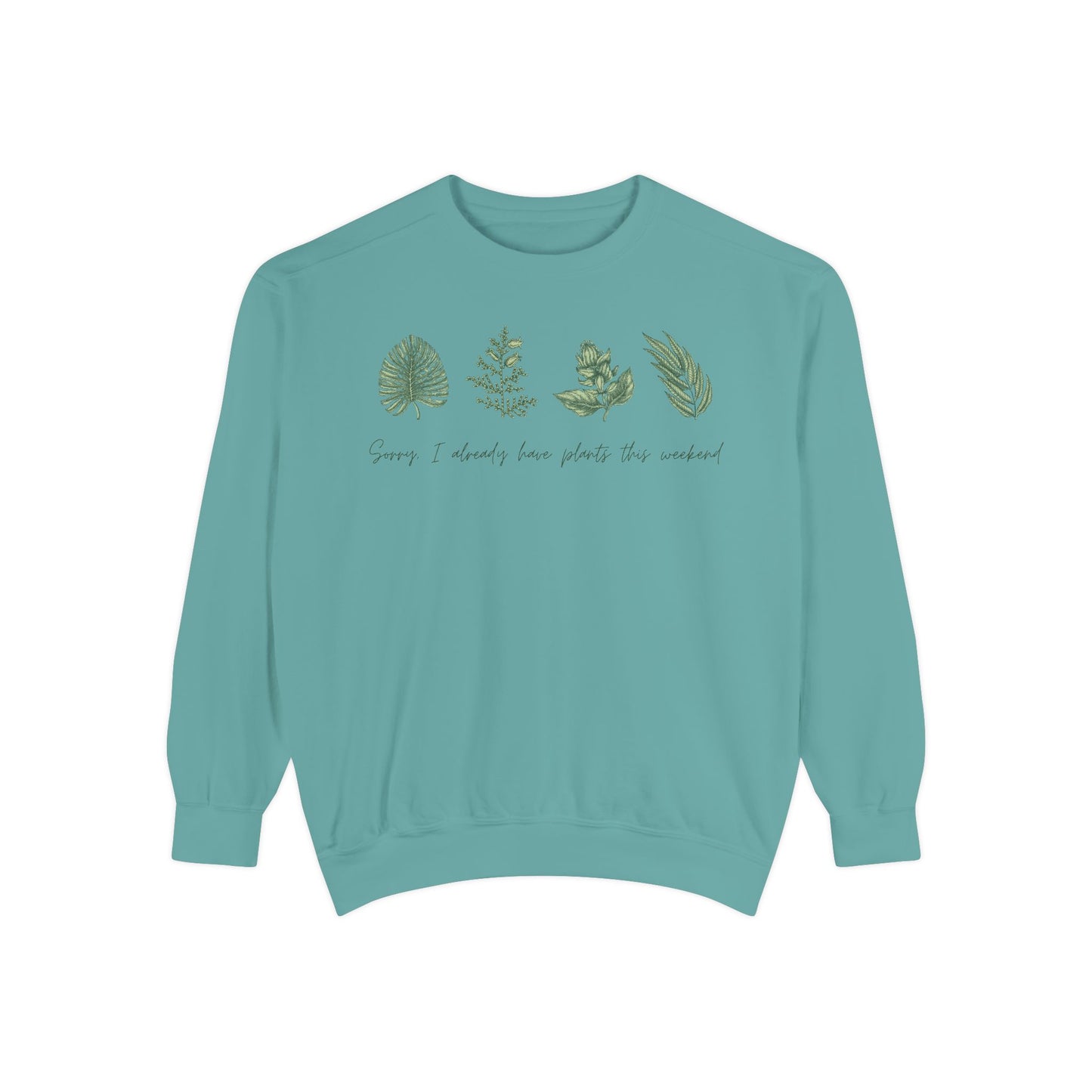 INSPIRED GARDEN P Unisex Dyed Sweatshirt