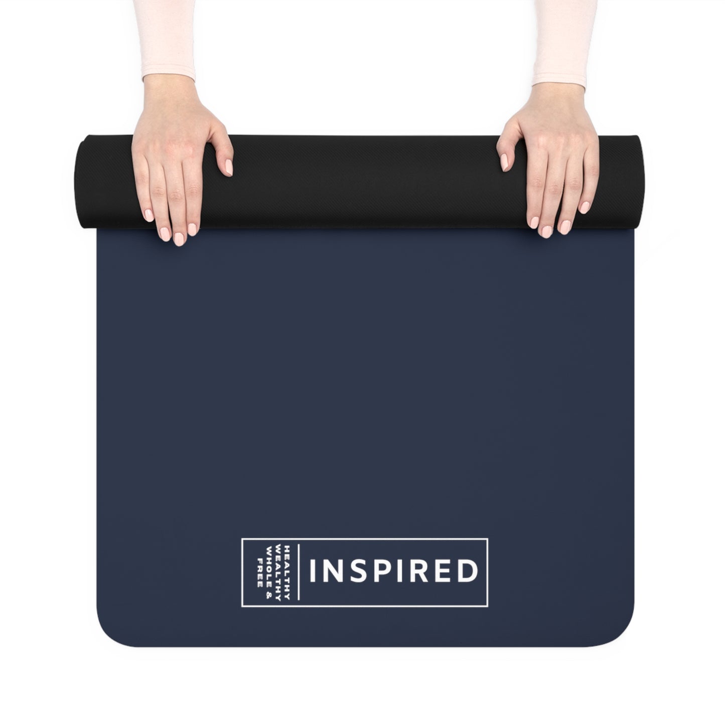 INSPIRED Everything is ...Rubber Yoga Mat