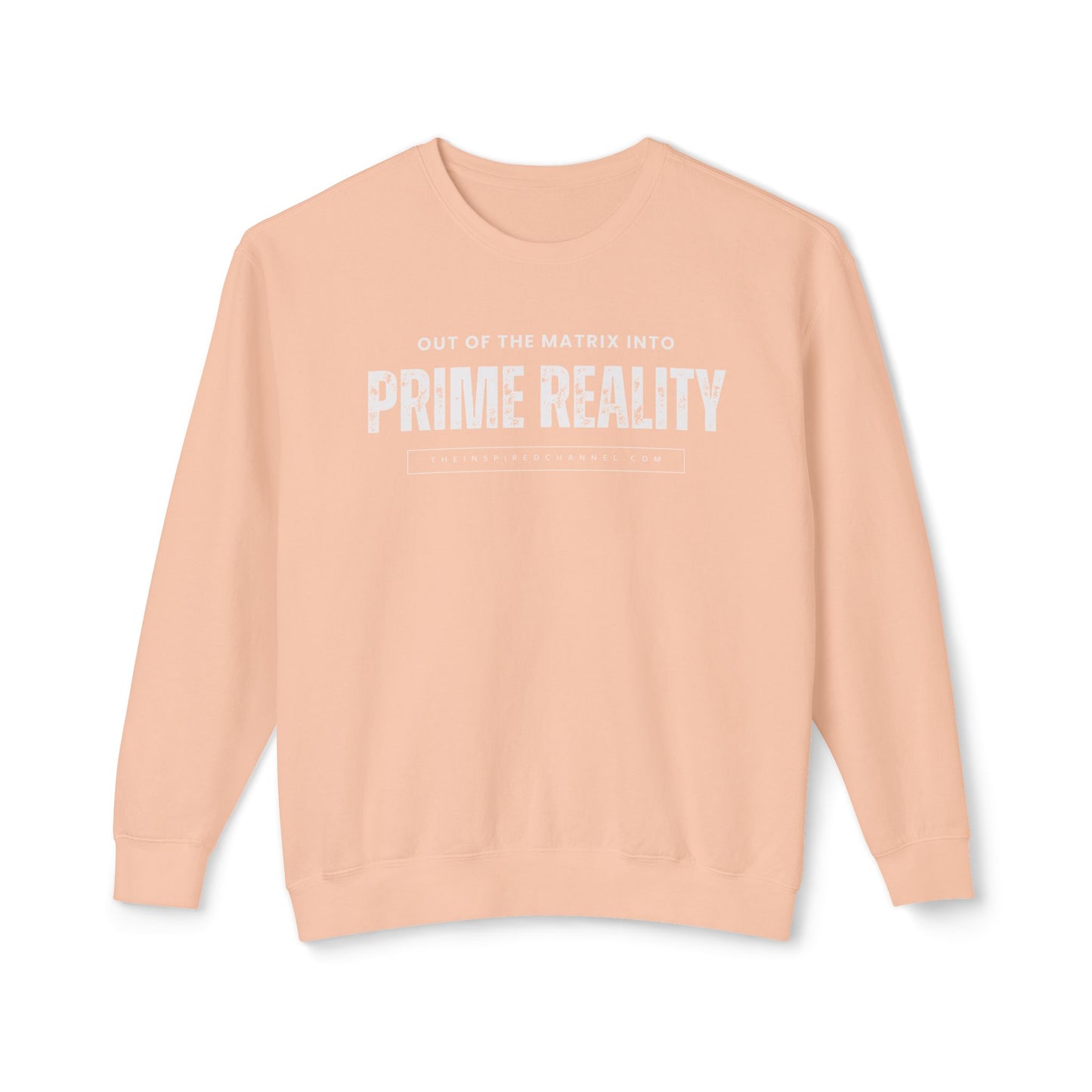 PRIME REALITY Unisex Lightweight Crewneck Sweatshirt