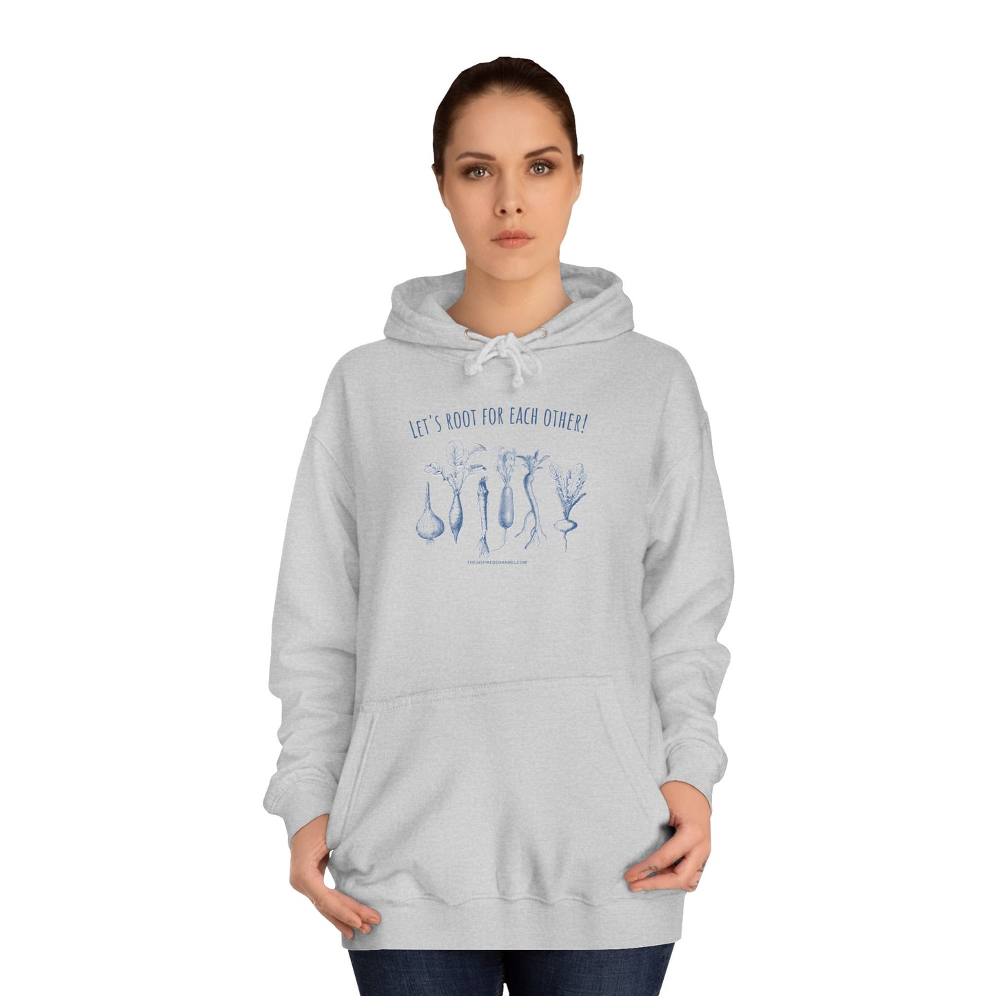 INSPIRED GARDEN L UNISEX College Hoodie