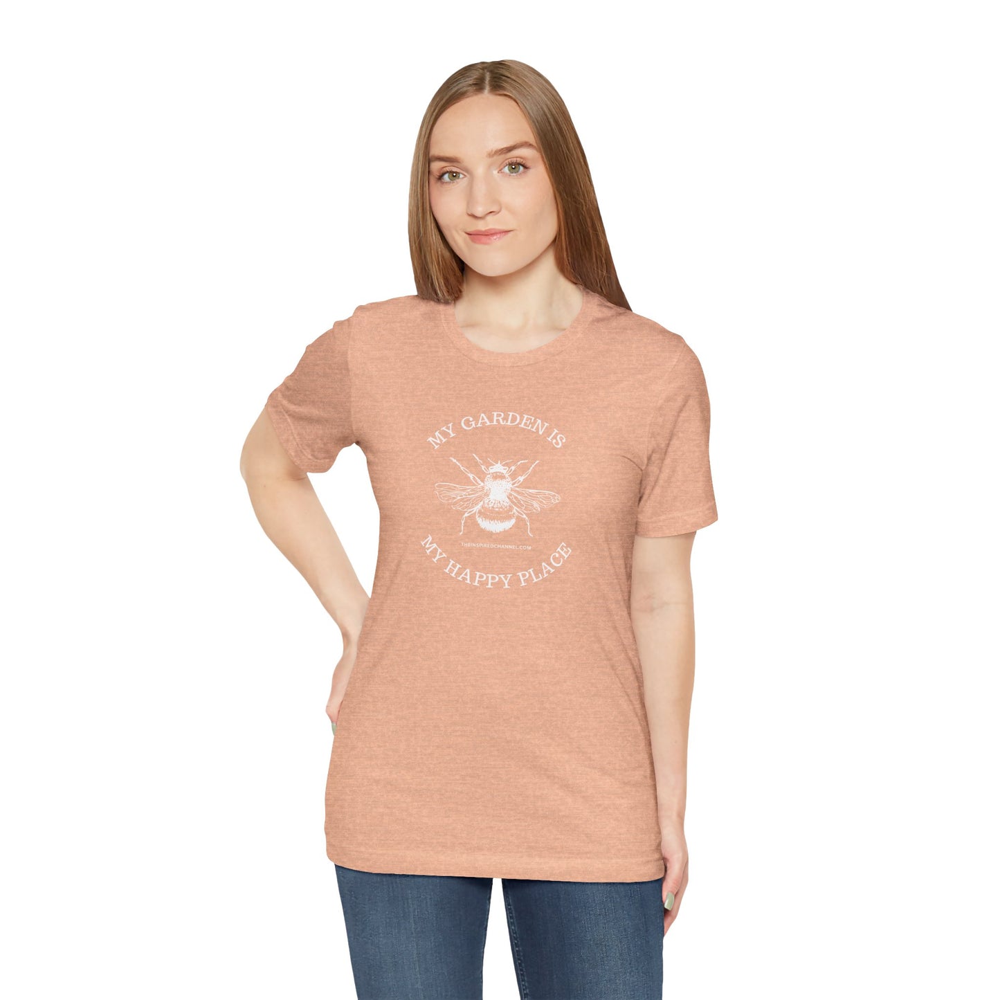 INSPIRED GARDEN Unisex Jersey Short Sleeve Tee