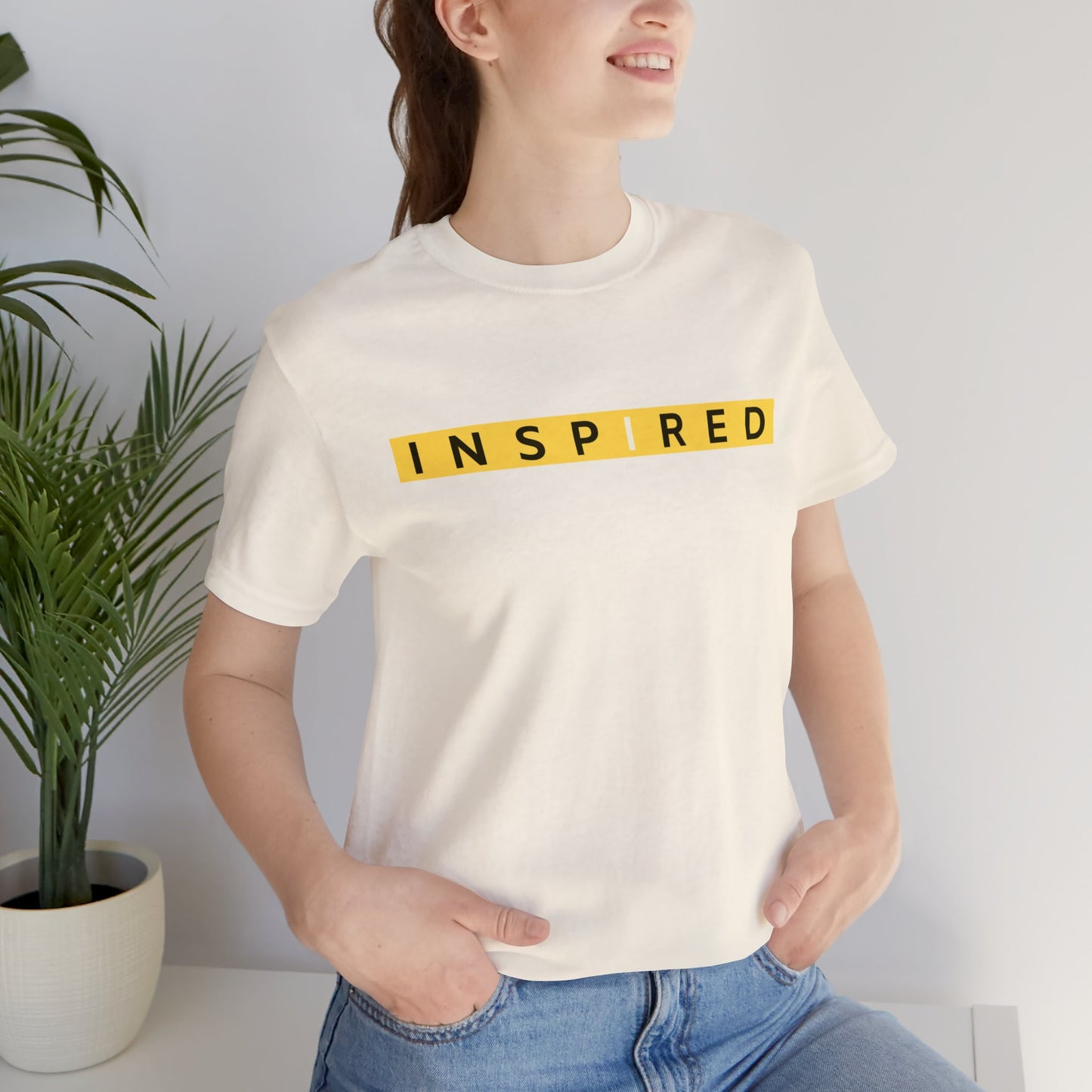 INSPIRED Women Jersey Short Sleeve Tee