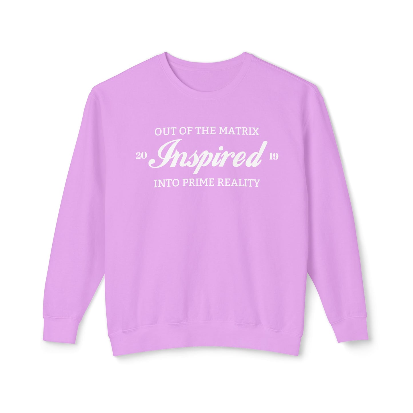 INSPIRED PRIME REALITY Unisex Lightweight Crewneck Sweatshirt W