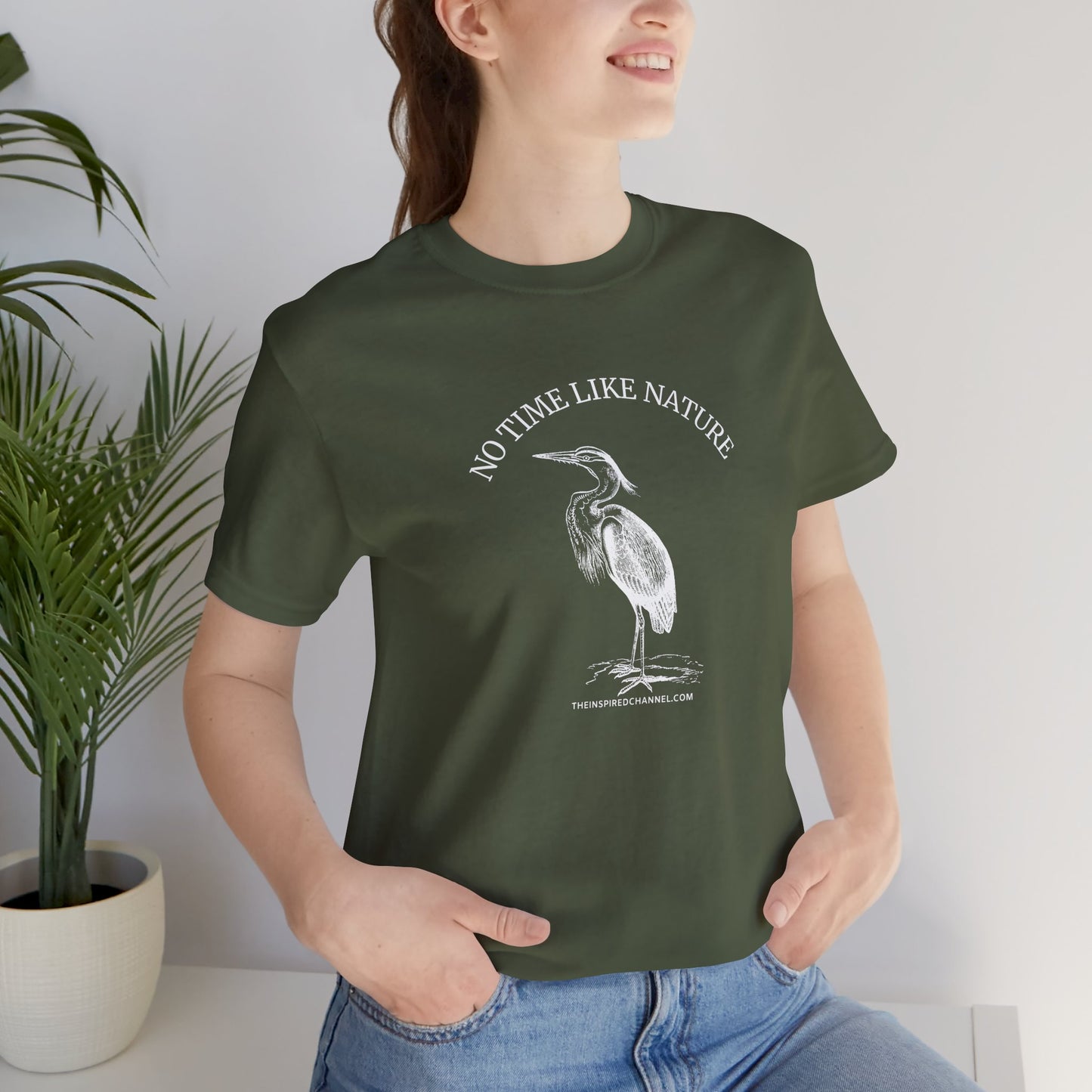 INSPIRED GARDEN Unisex Jersey Short Sleeve Tee