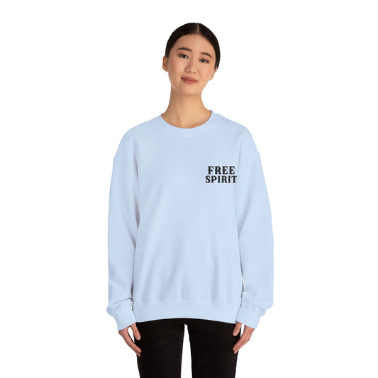 FREE SPIRIT EMBROIDERED Unisex Heavy Blend™ Crewneck Sweatshirt