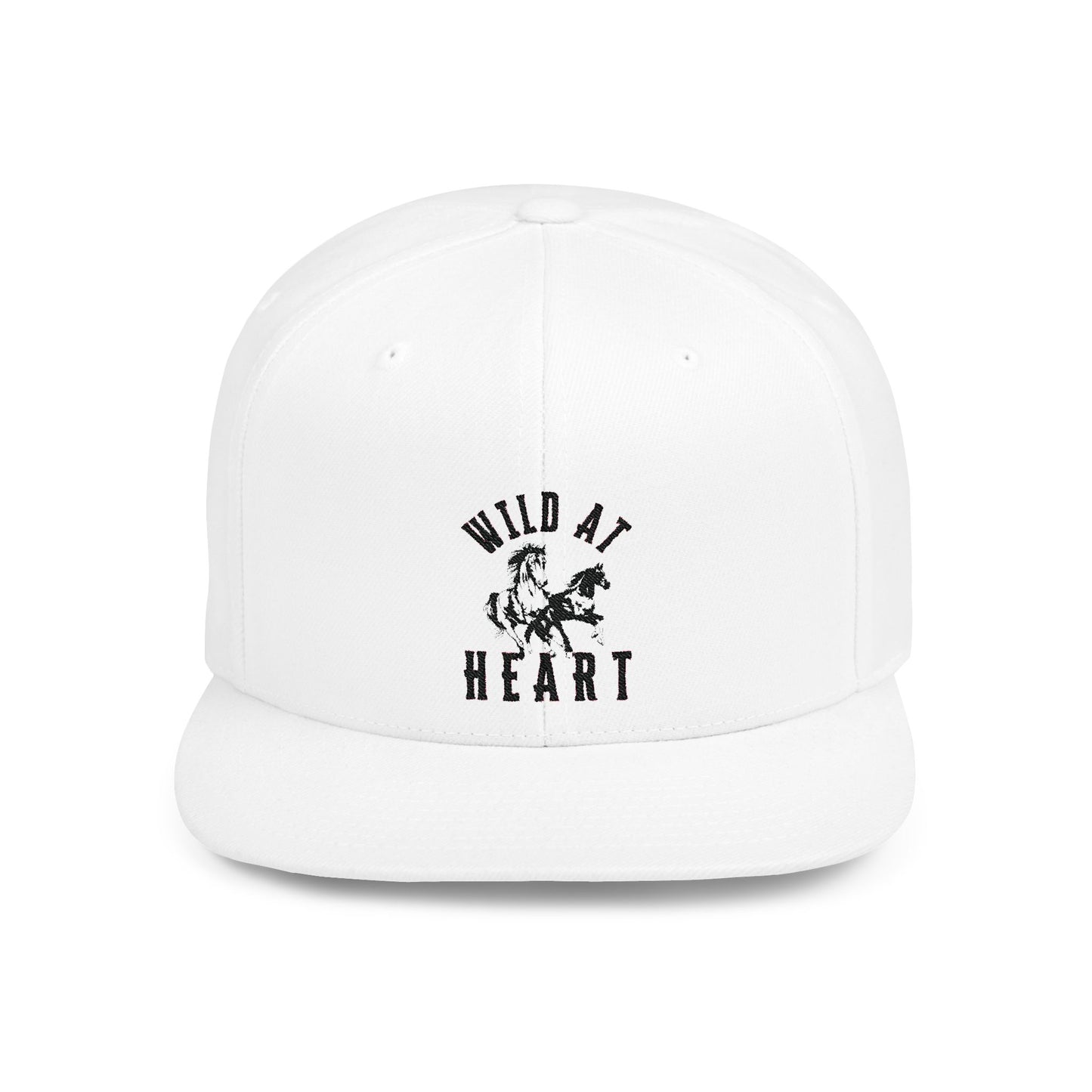 WILD AT HEART Flat Bill Snapback