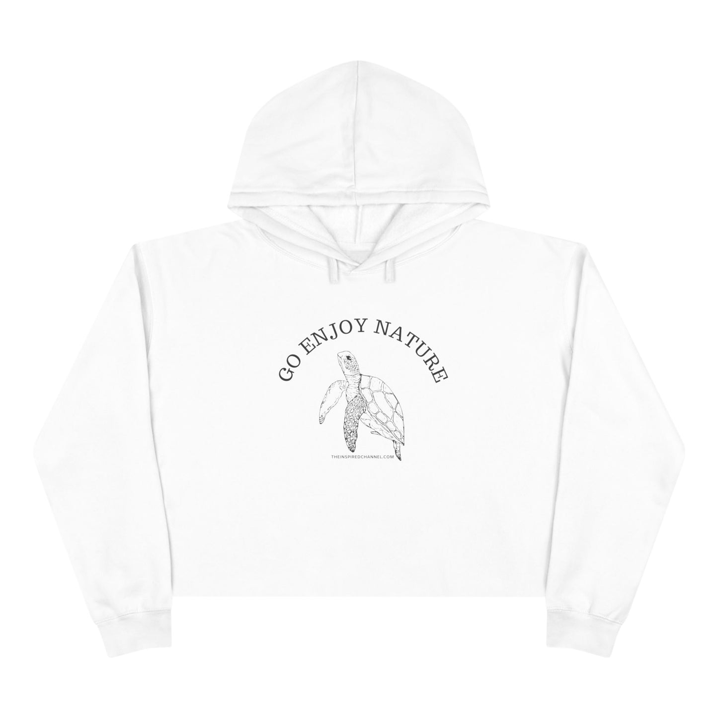INSPIRED GARDEN Crop Hoodie