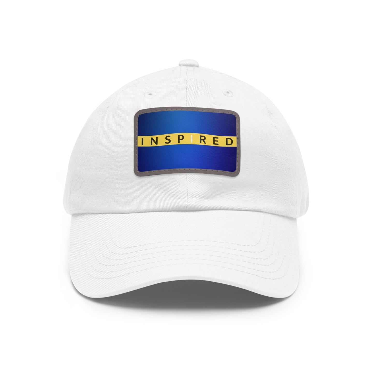 INSPIRED HWWF Dad Hat with Leather Patch
