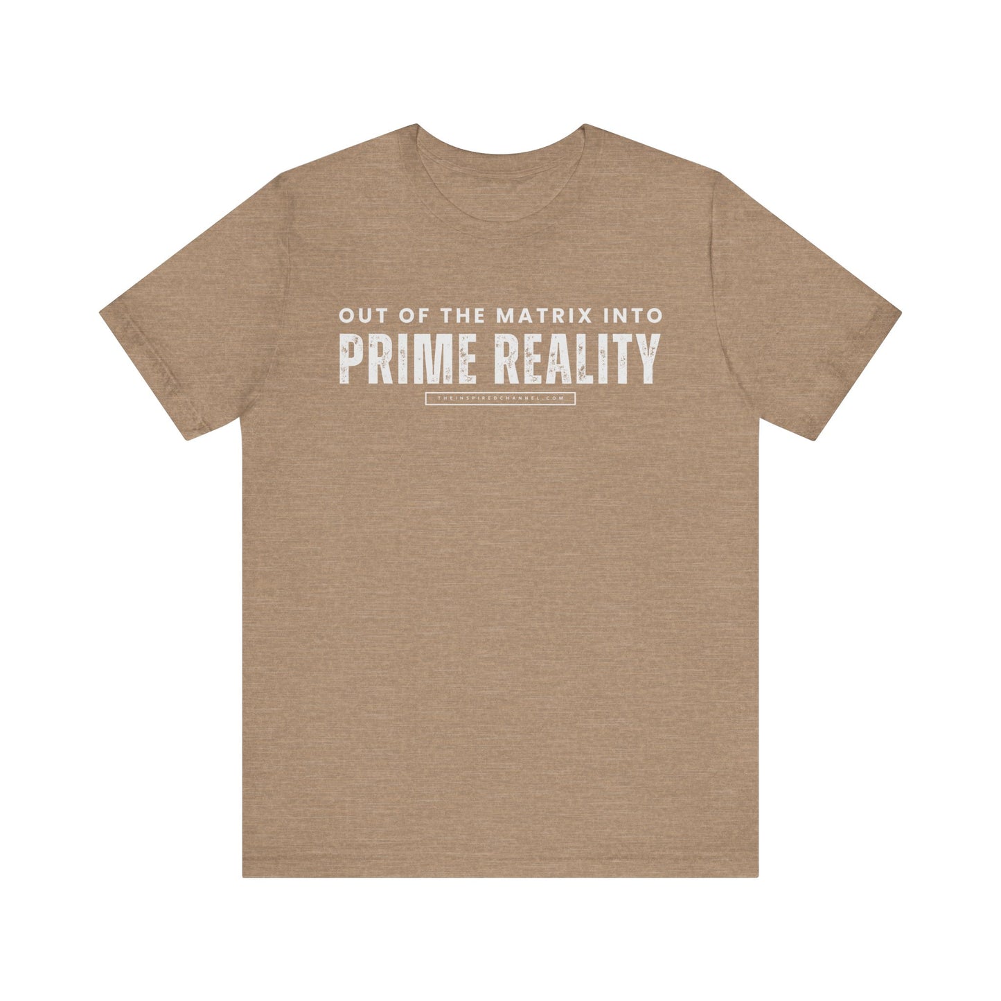 PRIME REALITY UNISEX Jersey Short Sleeve Tee