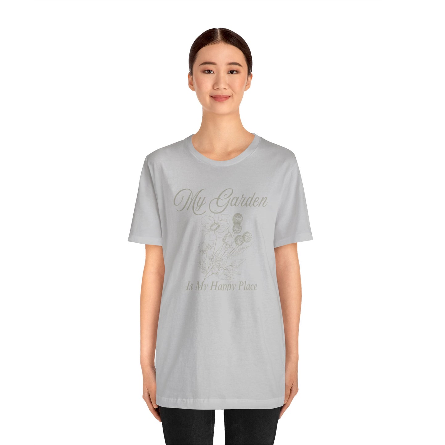 INSPIRED GARDEN M Unisex Jersey Short Sleeve Tee