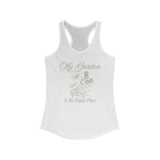 INSPIRED GARDEN M Women's Ideal Racerback Tank