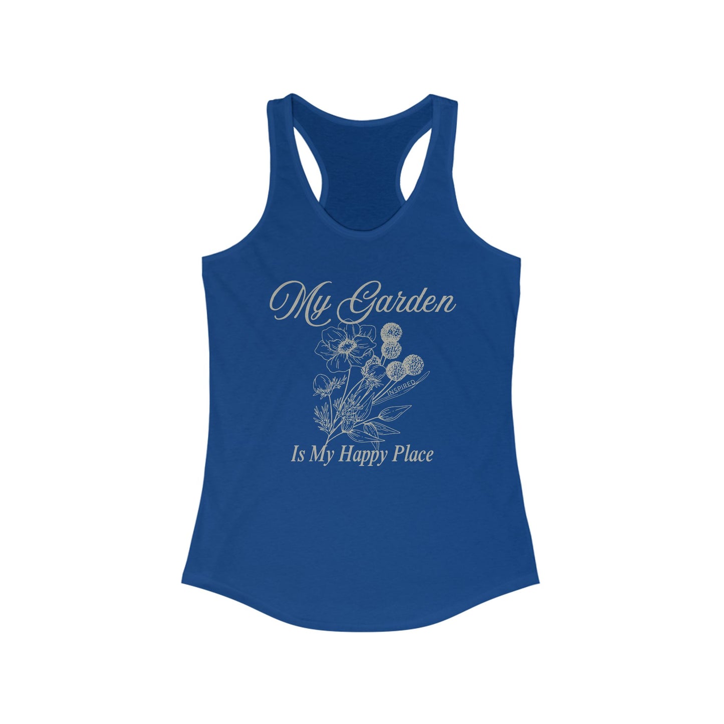INSPIRED GARDEN M Women's Ideal Racerback Tank