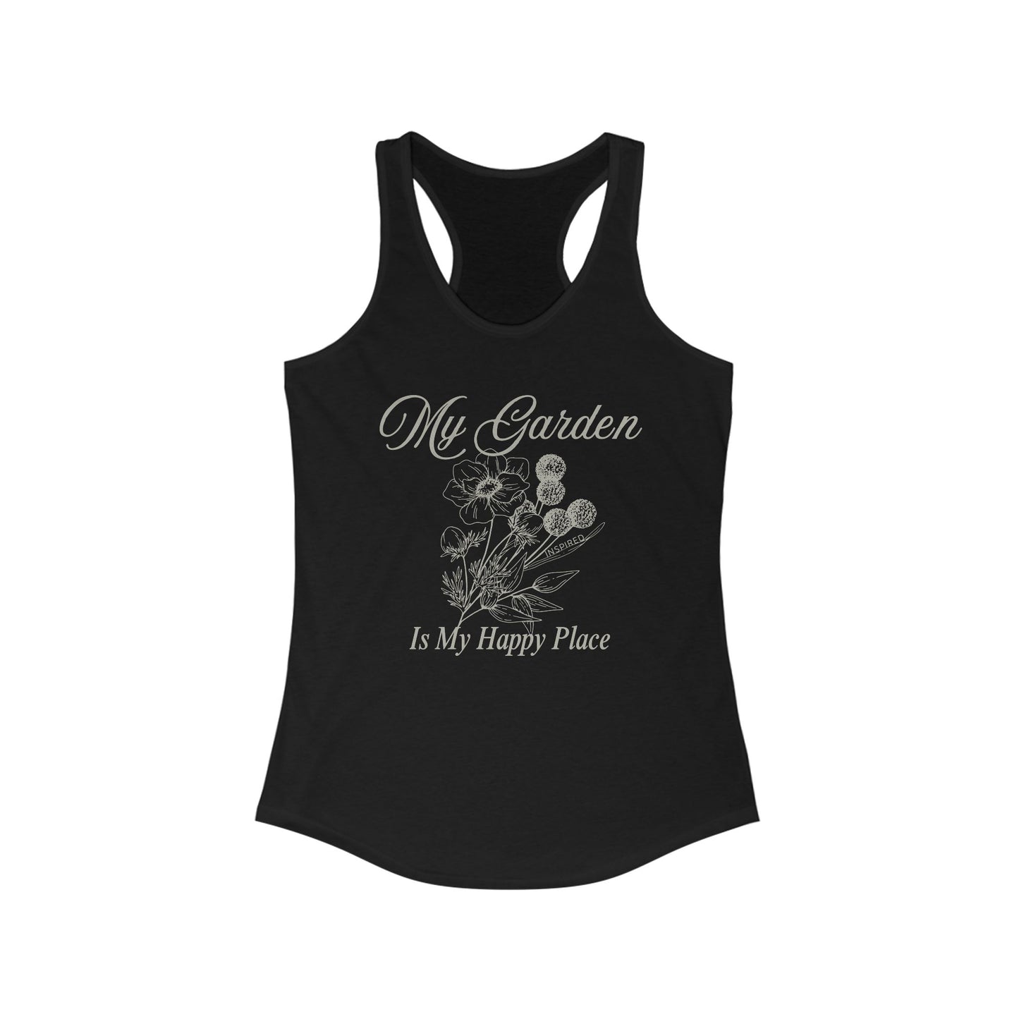 INSPIRED GARDEN M Women's Ideal Racerback Tank