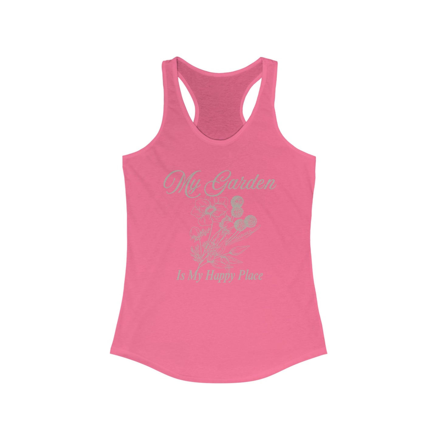 INSPIRED GARDEN M Women's Ideal Racerback Tank