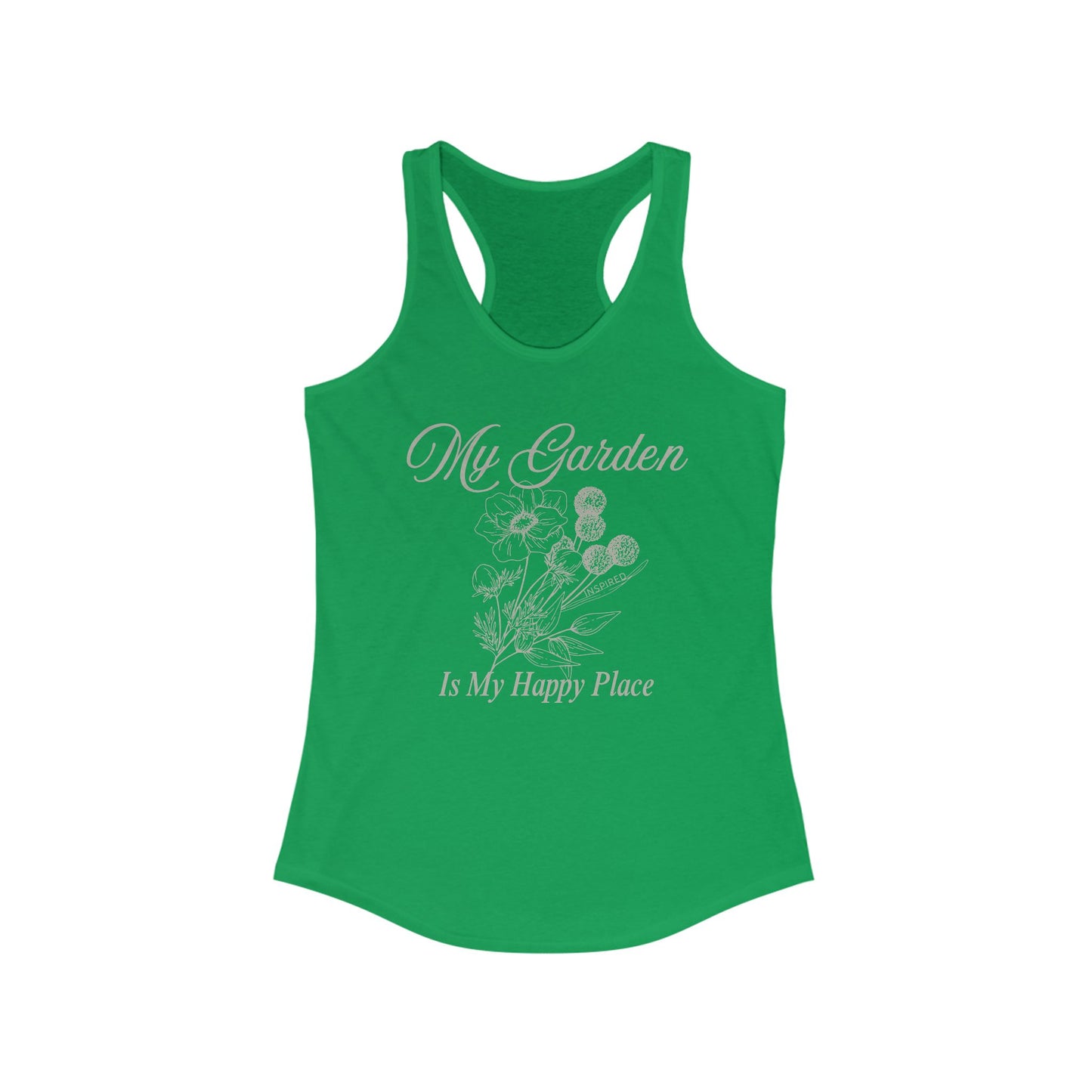 INSPIRED GARDEN M Women's Ideal Racerback Tank