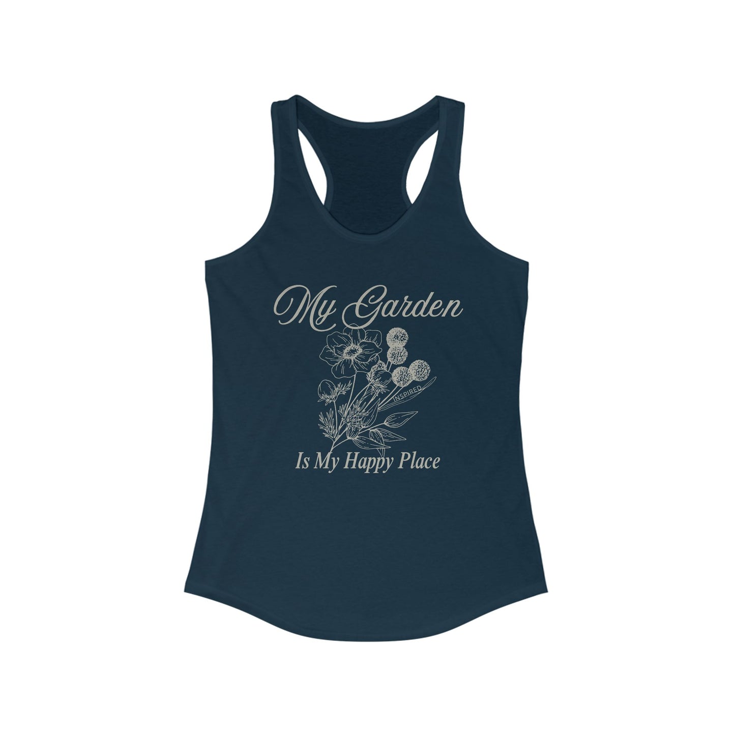 INSPIRED GARDEN M Women's Ideal Racerback Tank