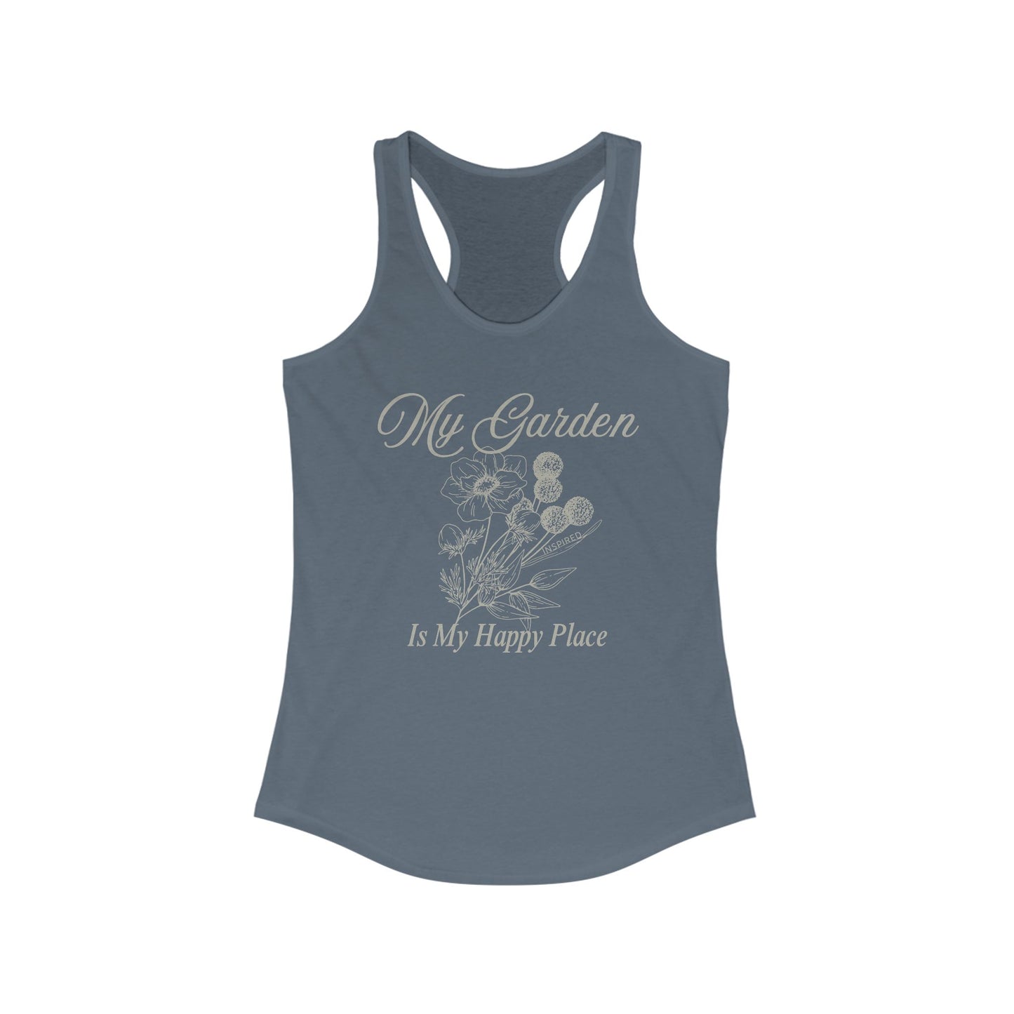 INSPIRED GARDEN M Women's Ideal Racerback Tank