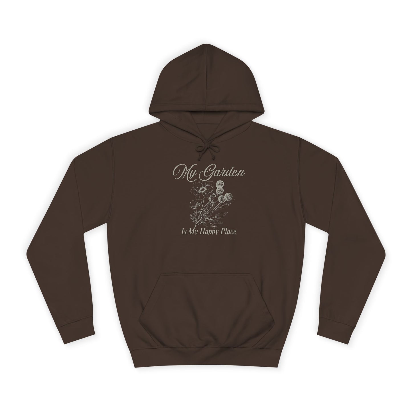 INSPIRED GARDEN M UNISEX College Hoodie